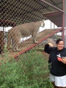 Executive Director of CARE, Heidi Kruhn and Cassie.